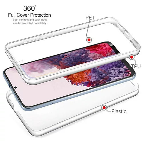 Samsung Galaxy S20 360º PC &amp; TPU Full Case With Protective Screen Cover