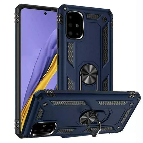 Samsung Galaxy S20 Hybrid Dual-Layer Armour Case With Magnetic Ring Stand