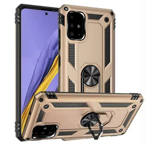 Samsung Galaxy S20 Hybrid Dual-Layer Armour Case With Magnetic Ring Stand