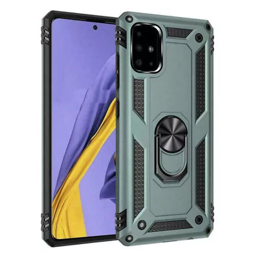 Samsung Galaxy S20 Hybrid Dual-Layer Armour Case With Magnetic Ring Stand