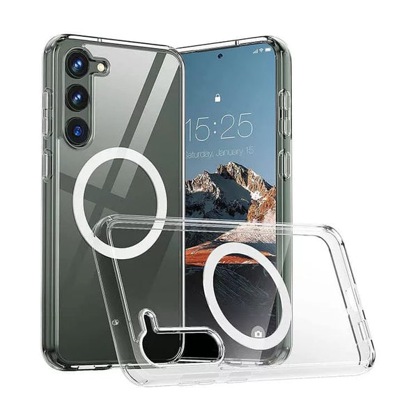 Samsung Galaxy S24 Anti-Shock Shockproof TPU Gel Case Magnetic Charging