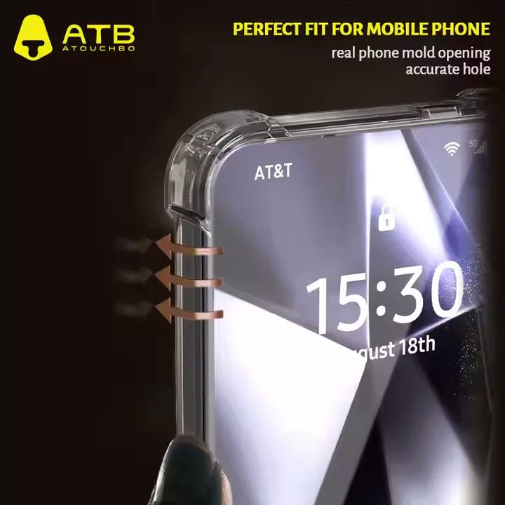 Samsung Galaxy S25 Genuine Atouchbo Protective King Kong Anti-Shock Shockproof TPU Gel Case