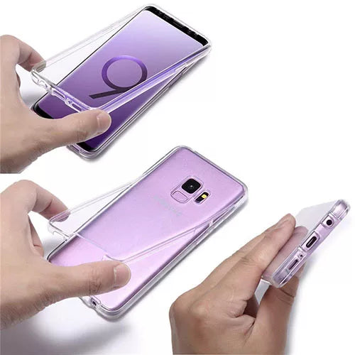 Samsung J600 Galaxy J6 2018 360º PC &amp; TPU Full Case With Protective Screen Cover