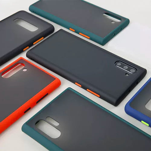 Samsung Frosted Matte Transparent Hard Back Case