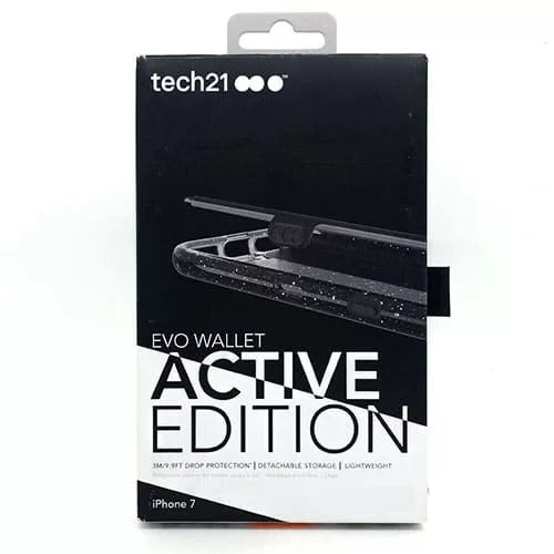 Tech21 Evo Wallet Active Edition 3M Lightweight Drop Protection - iPhone 7 / 8