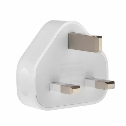 USB Plug / Socket 3 Pin UK 1A Mains Charger For Mobile Phones