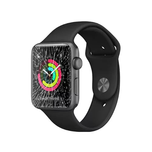 Apple Watch Cracked Outer Glass Only Screen Repair - Series 1 to Series 4