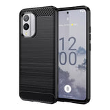 Nokia X30 5G Matte Shockproof TPU Gel Case With Carbon Fibre Effect