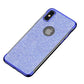 iPhone X XS Ultra Thin Clear Gel Case With Chrome Glitter Effect