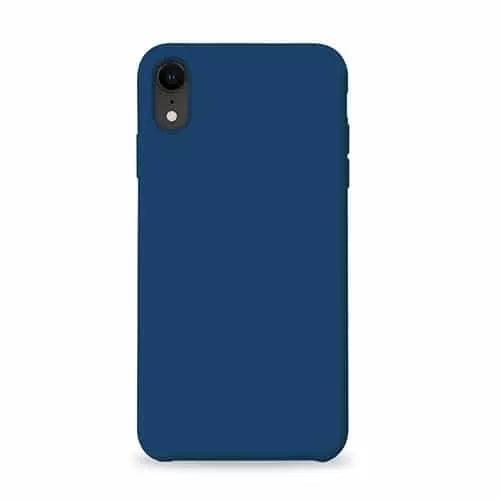 iPhone XR Silicone Liquid Rubber Soft Feel Case
