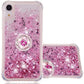 iPhone Liquid Glitter Filled Bling Diamond Ring Stand Case