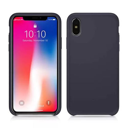 iPhone XS Max Silicone Liquid Rubber Soft Feel Case
