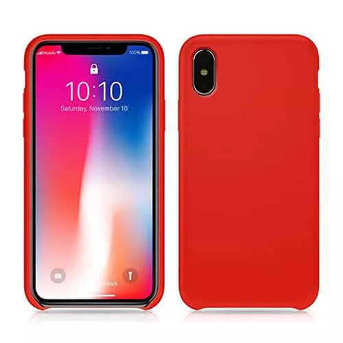 iPhone X / XS Silicone Liquid Rubber Soft Feel Case