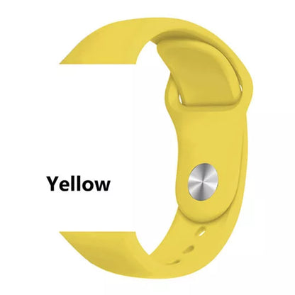 Apple Watch Silicone Sport Strap Band 38mm - 44mm