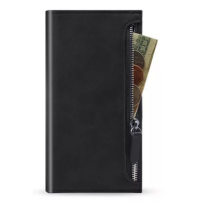 Bestie Zipper Diary Wallet Case Cover Purse